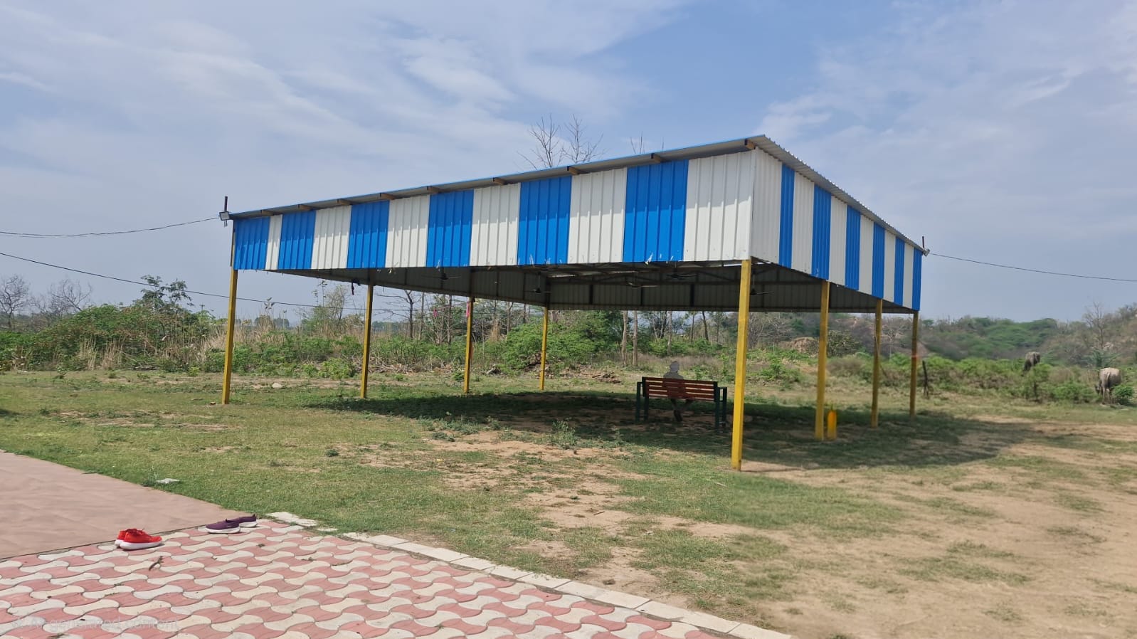 Temple grounds